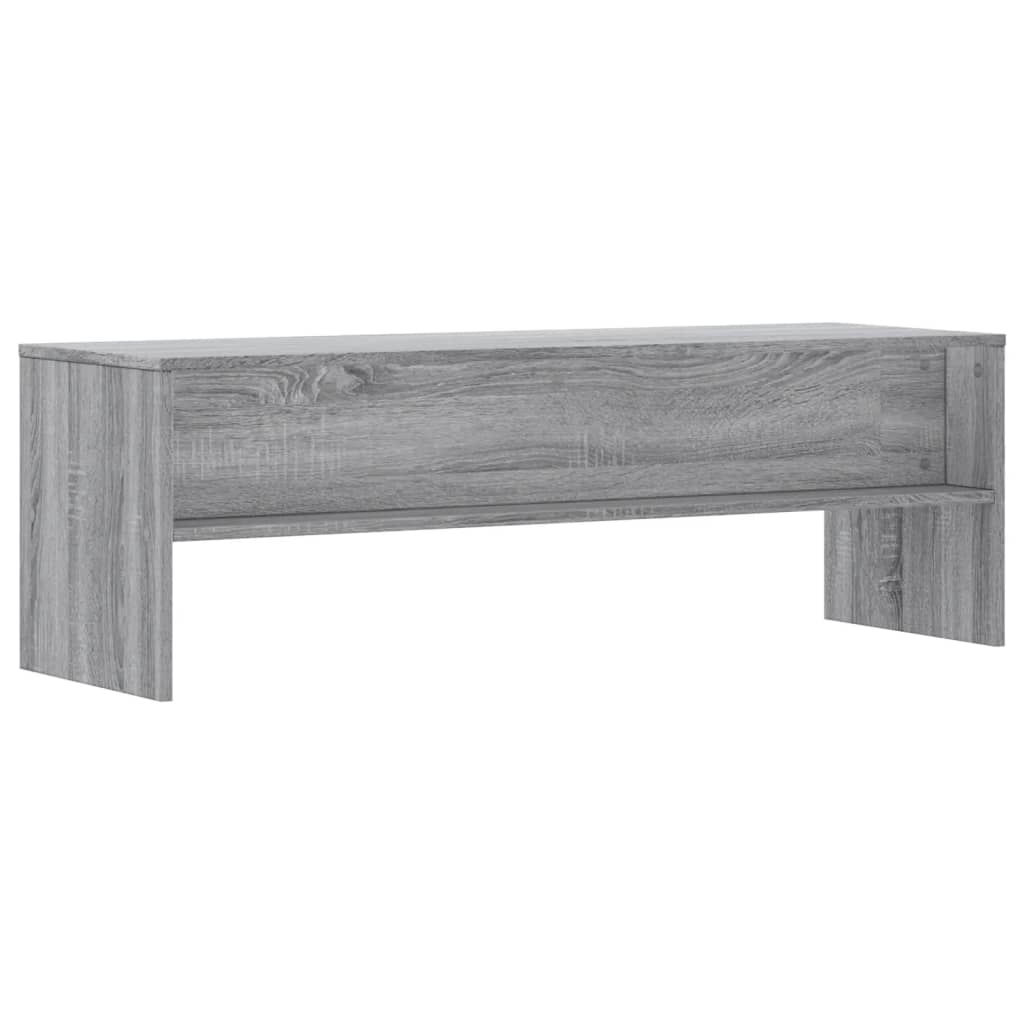 vidaXL TV Cabinet Grey Sonoma 120x40x40 cm Engineered Wood 6