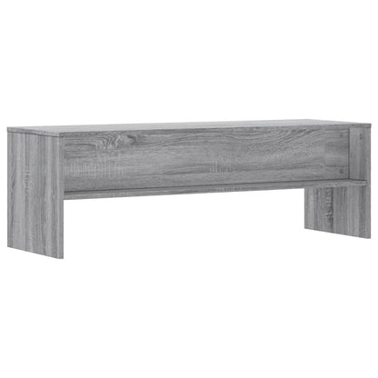 vidaXL TV Cabinet Grey Sonoma 120x40x40 cm Engineered Wood 6