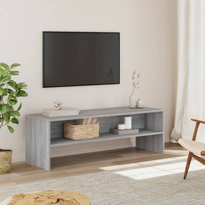 vidaXL TV Cabinet Grey Sonoma 120x40x40 cm Engineered Wood 1