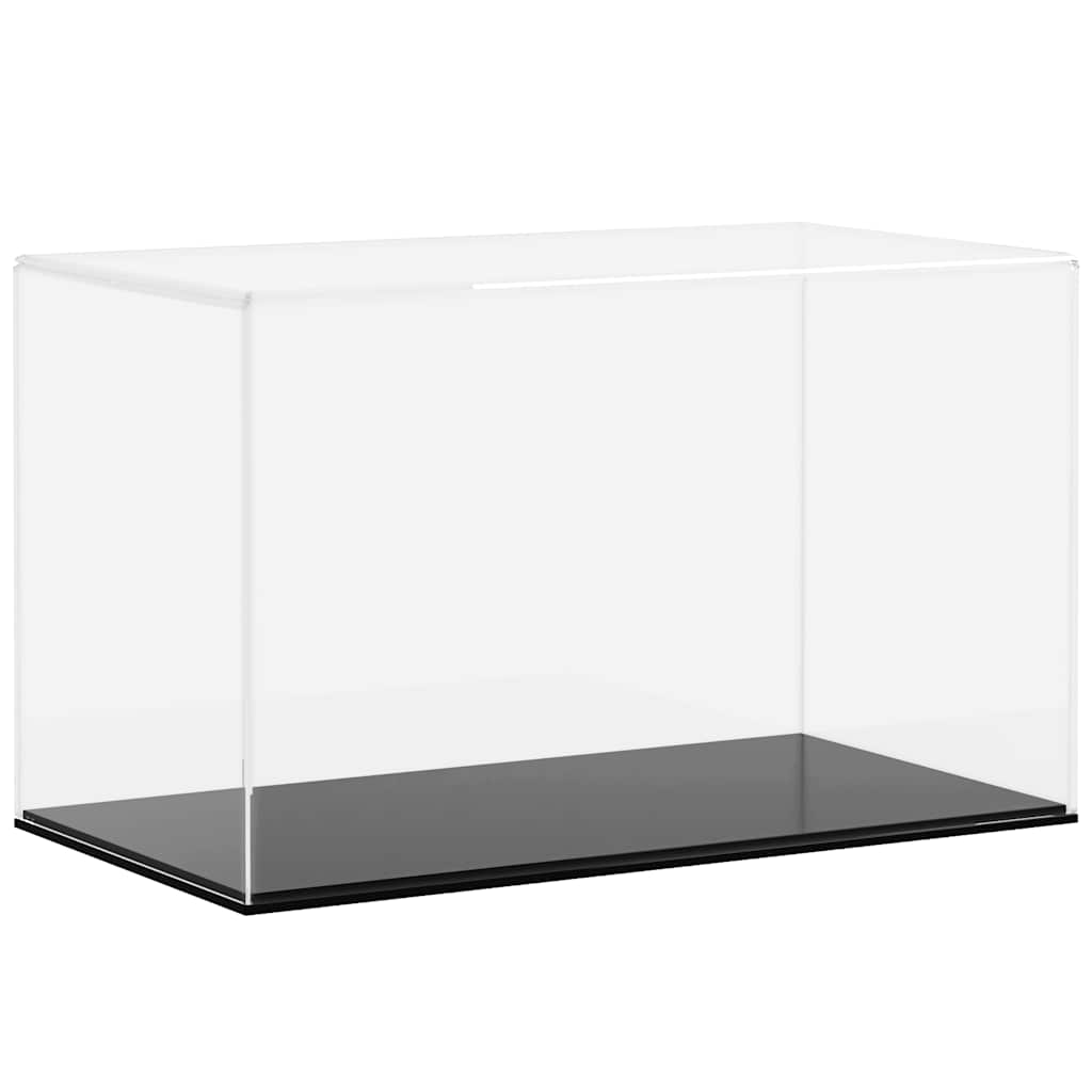 vidaXL Display Box Transparent 31x17x19 cm Acrylic 2