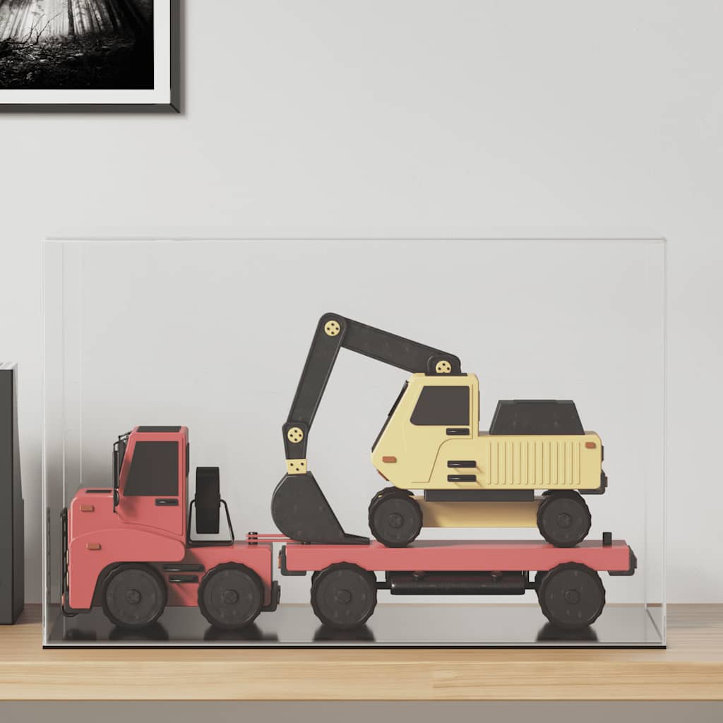 vidaXL Display Box Transparent Acrylic