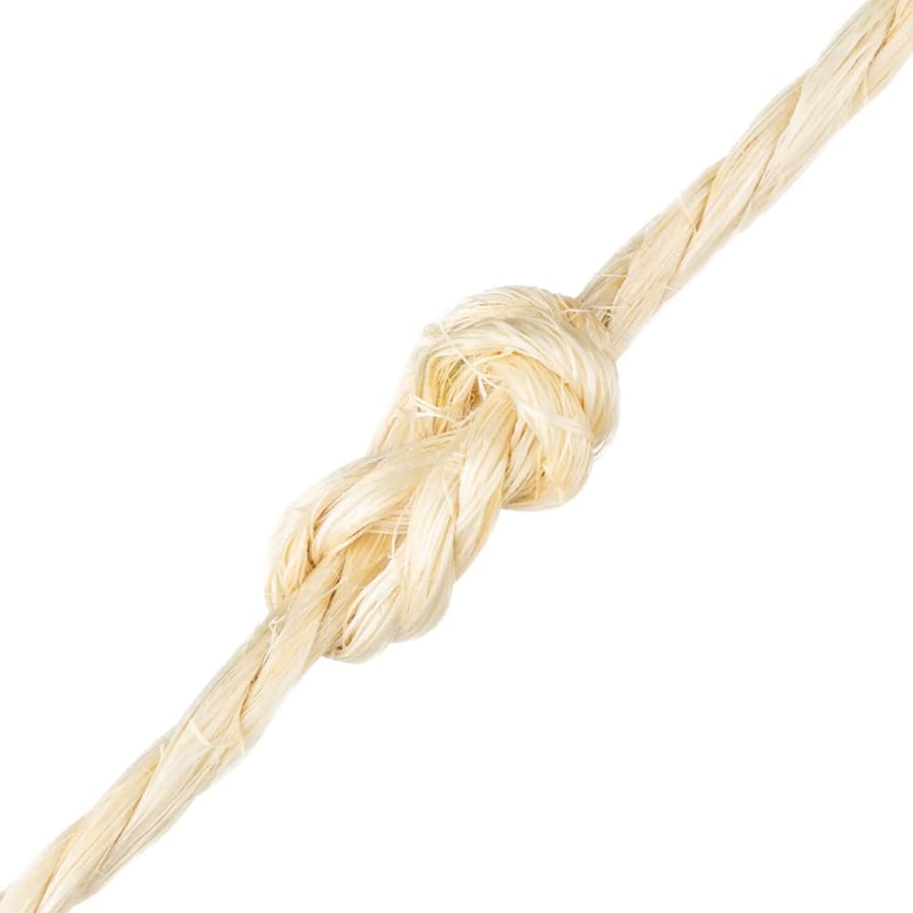 Rope 100% Sisal Length 500 m 4 mm