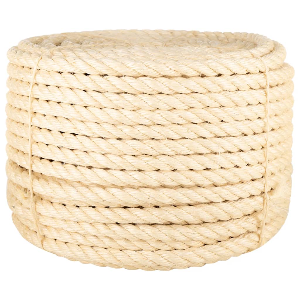 vidaXL Rope 100% Sisal 20 mm 25 m 2