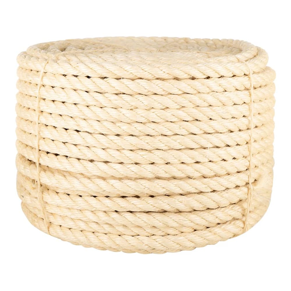 Rope 100% Sisal Length 25 m 20 mm