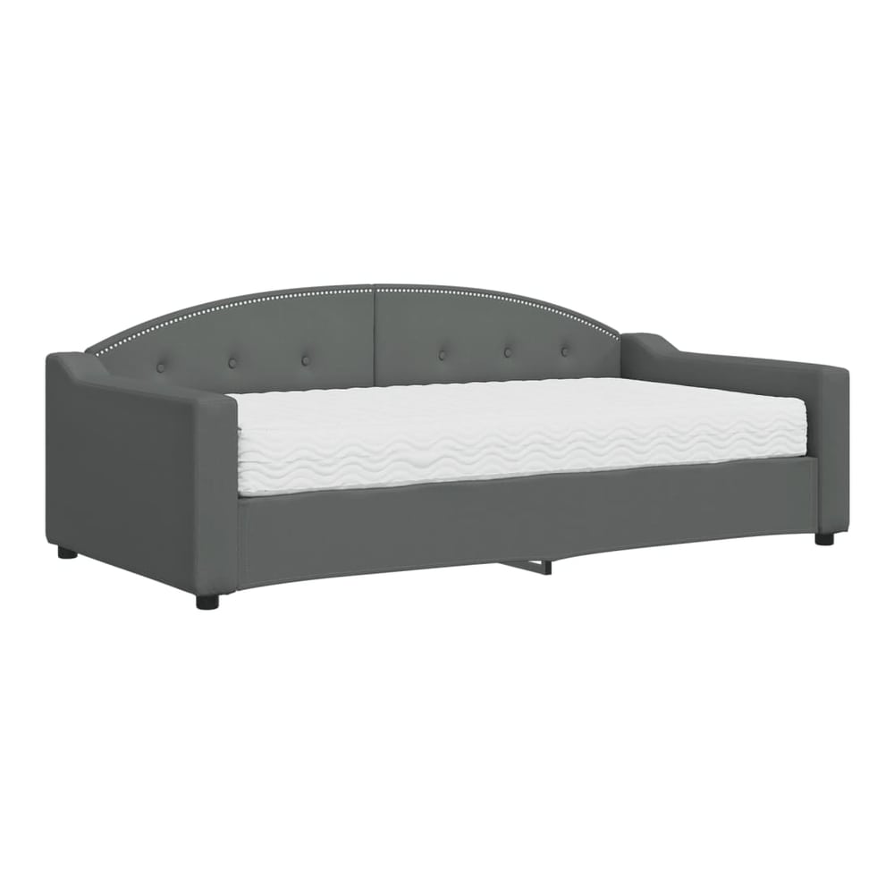 Daybed 90x190 cm Fabric With mattress