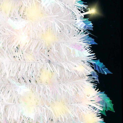 vidaXL Artificial Christmas Tree Pop-up 150 LEDs White 180 cm 4