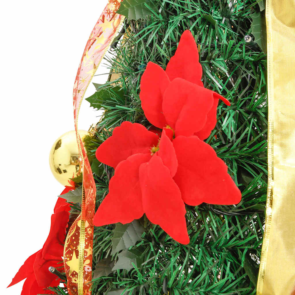 vidaXL Artificial Christmas Tree Pop-up 150 LEDs Green 180 cm 6