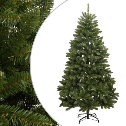 vidaXL Artificial Hinged Christmas Tree with Stand Green 180 cm 1