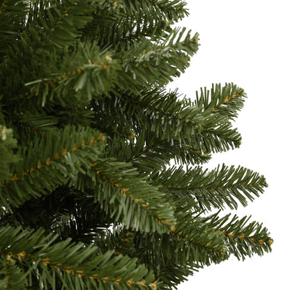 vidaXL Artificial Hinged Christmas Tree with Stand Green 180 cm 5