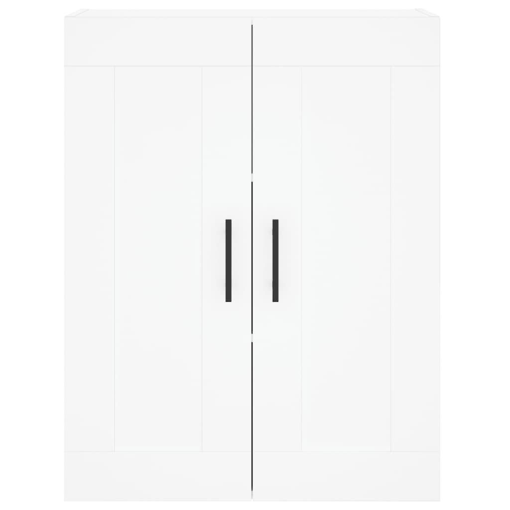 Highboard 69.5x34x180 cm Engineered Wood 2 Doors White