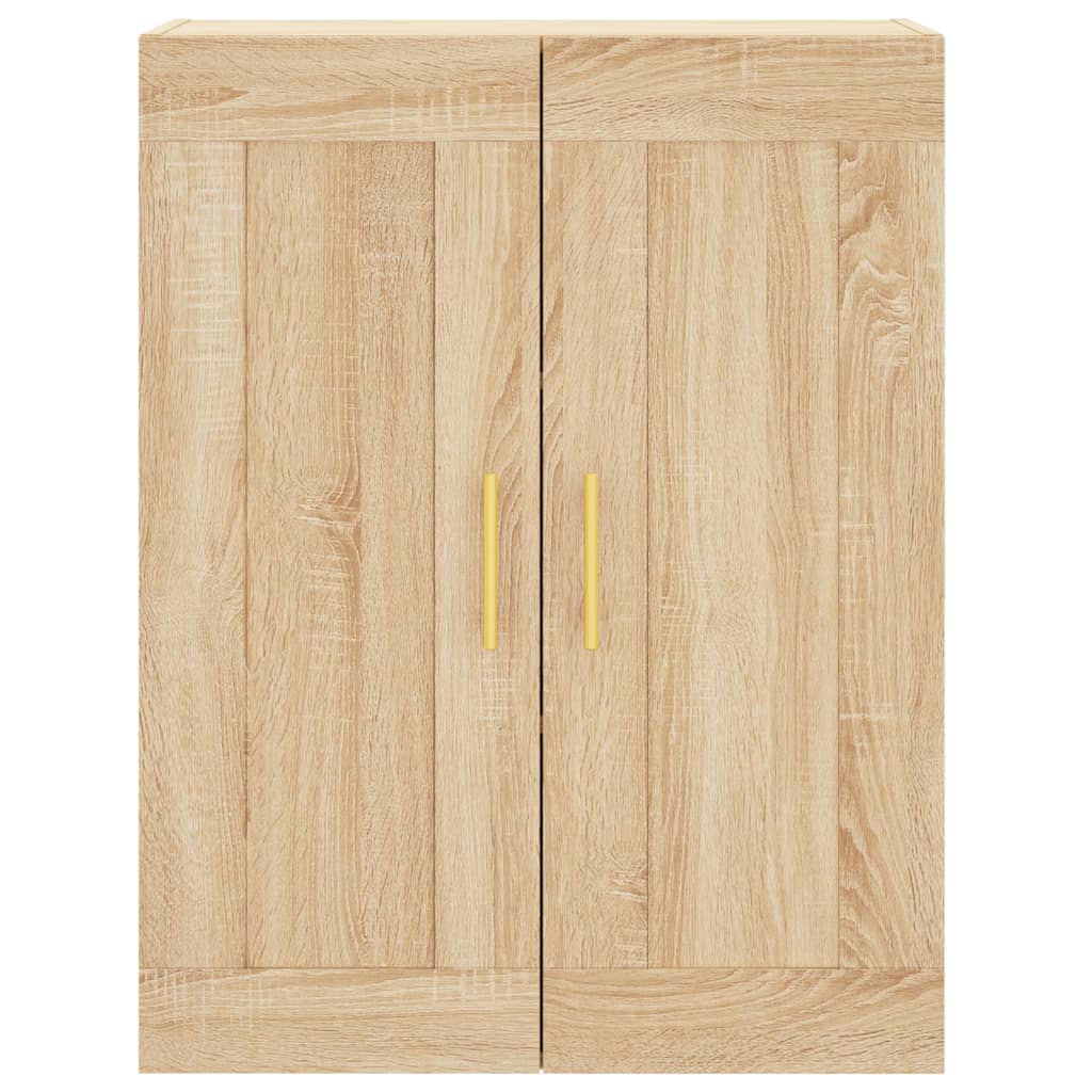 Highboard 69.5x34x180 cm Engineered Wood 2 Wood Doors Sonoma oak