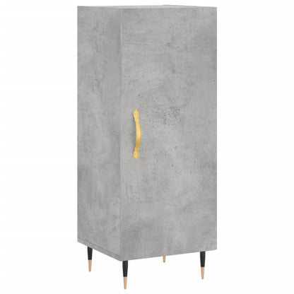 vidaXL Highboard Concrete Grey 34,5x34x180 cm Engineered Wood 5
