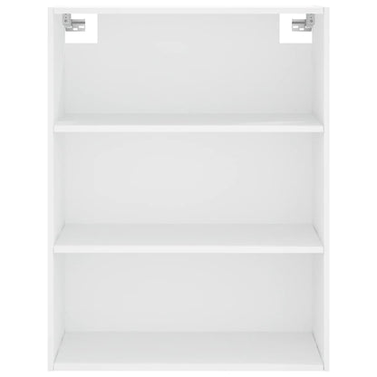 Highboard 69.5x34x180 cm Engineered Wood 2 Doors 2 Drawers White