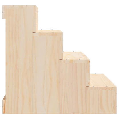 vidaXL Pet Stair 40x49x47 cm Solid Wood Pine 5