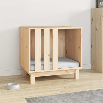 vidaXL Dog House Natural 60 x 45 x 57 cm 3