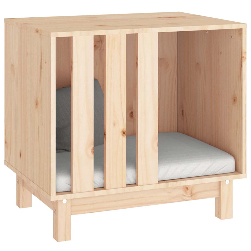 vidaXL Dog House Natural 60 x 45 x 57 cm 6
