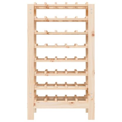 vidaXL Wine Rack 61.5x30x107.5 cm Solid Wood Pine 5