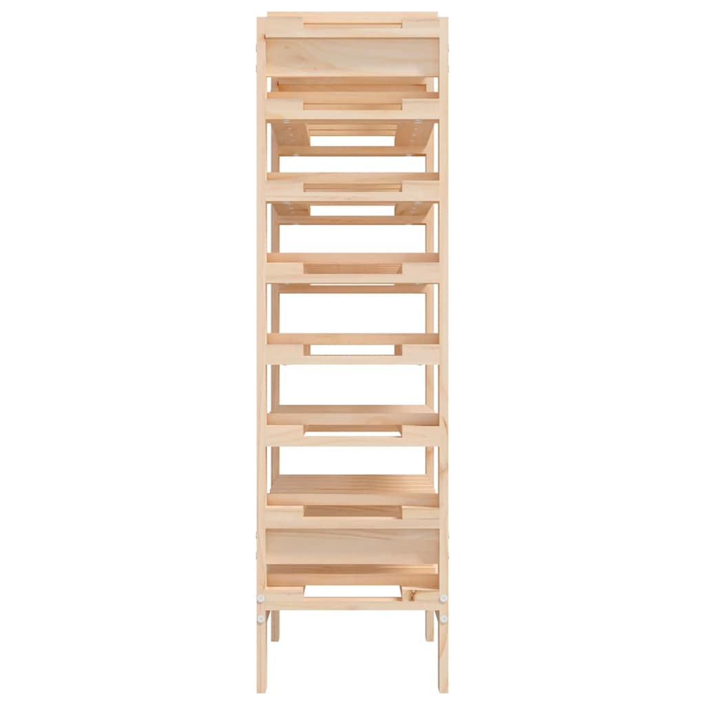 vidaXL Wine Rack 61.5x30x107.5 cm Solid Wood Pine 6