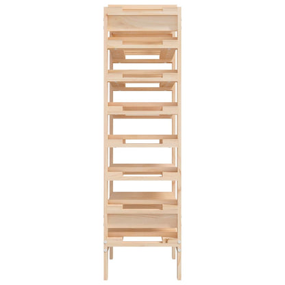 vidaXL Wine Rack 61.5x30x107.5 cm Solid Wood Pine 6