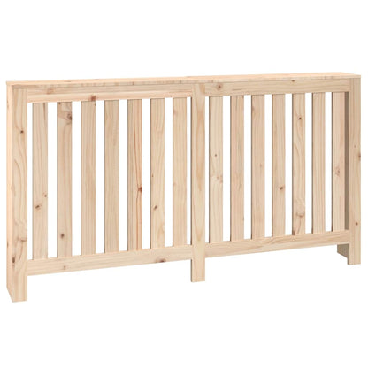 vidaXL Radiator Cover 153x19x84 cm Solid Wood Pine 2