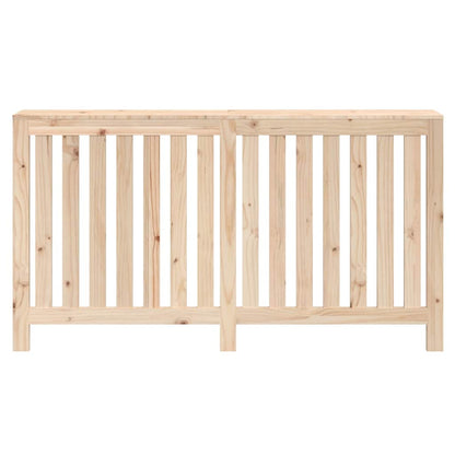 vidaXL Radiator Cover 153x19x84 cm Solid Wood Pine 5