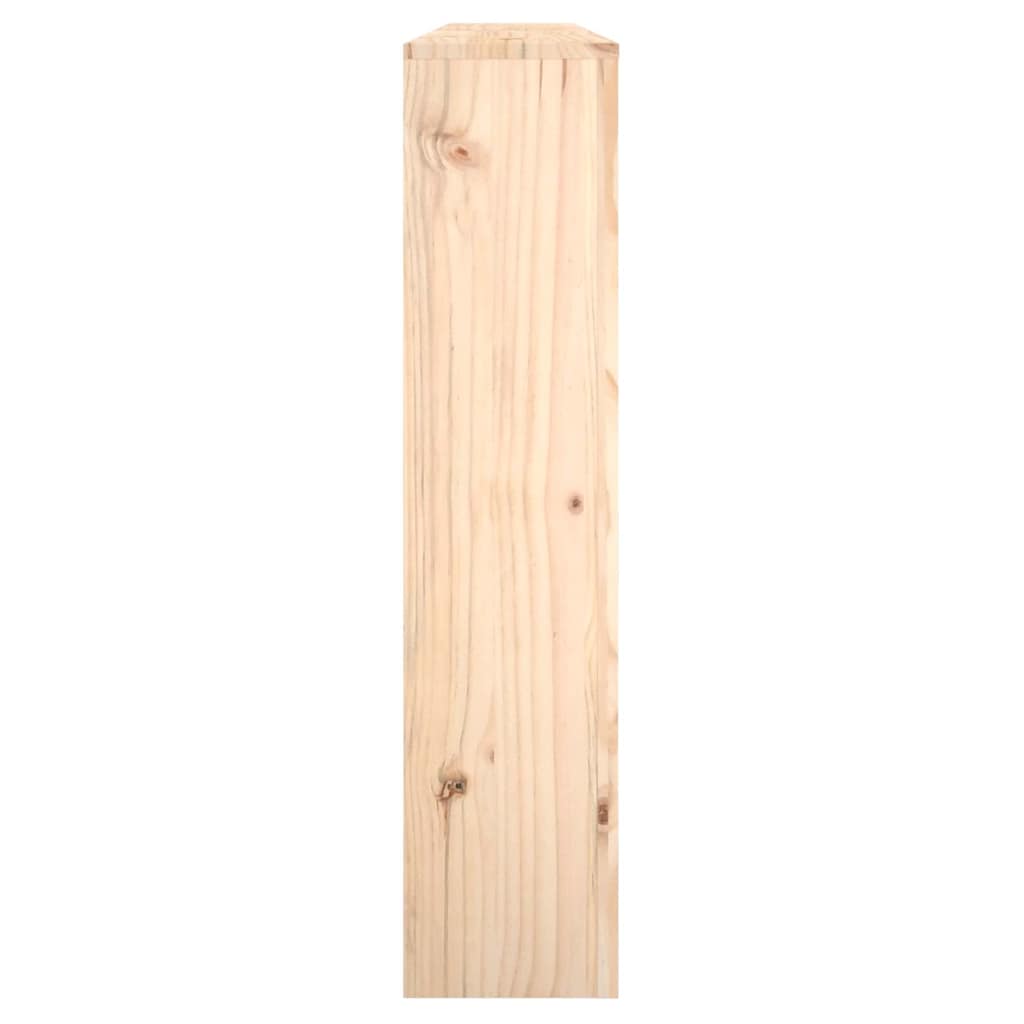 vidaXL Radiator Cover 153x19x84 cm Solid Wood Pine 6