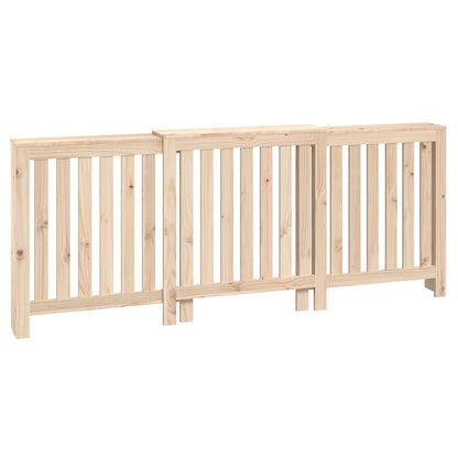 vidaXL Radiator Cover 210x21x85 cm Solid Wood Pine 2