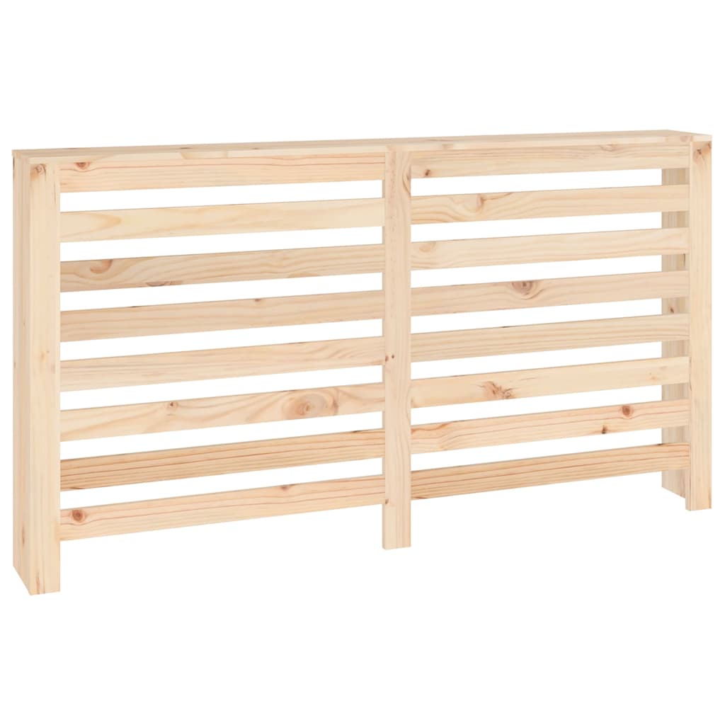 vidaXL Radiator Cover 153x19x84 cm Solid Wood Pine 2