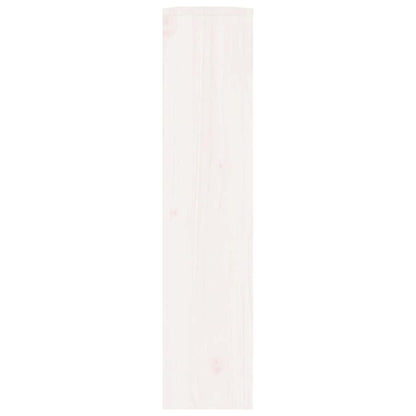 vidaXL Radiator Cover White 153x19x84 cm Solid Wood Pine 6