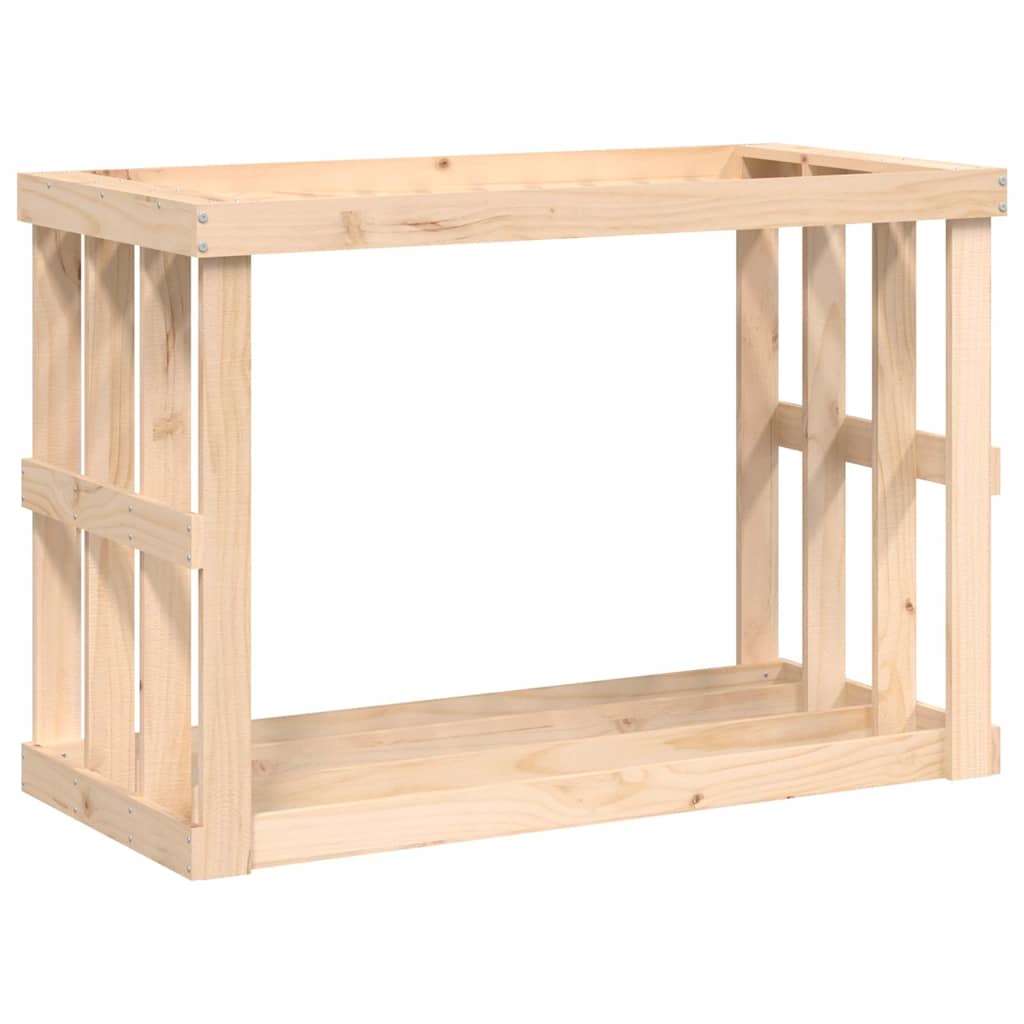 vidaXL Outdoor Log Holder 108x52x74 cm Solid Wood Pine 2