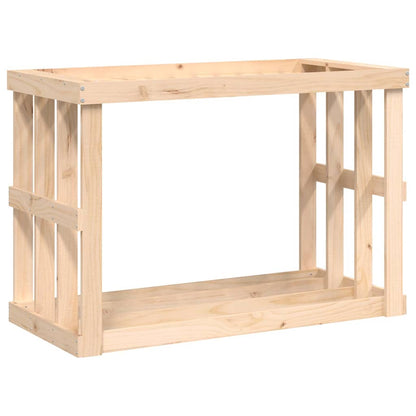 vidaXL Outdoor Log Holder 108x52x74 cm Solid Wood Pine 2