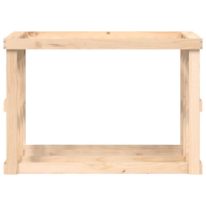 vidaXL Outdoor Log Holder 108x52x74 cm Solid Wood Pine 5