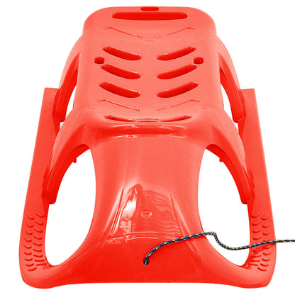93719 vidaXL Sledge for Children Red 102,5x40x23 cm Polypropylene 2