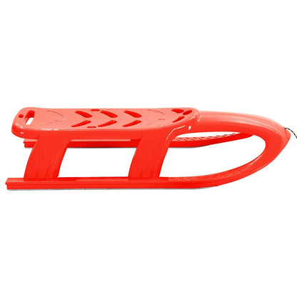 93719 vidaXL Sledge for Children Red 102,5x40x23 cm Polypropylene 4
