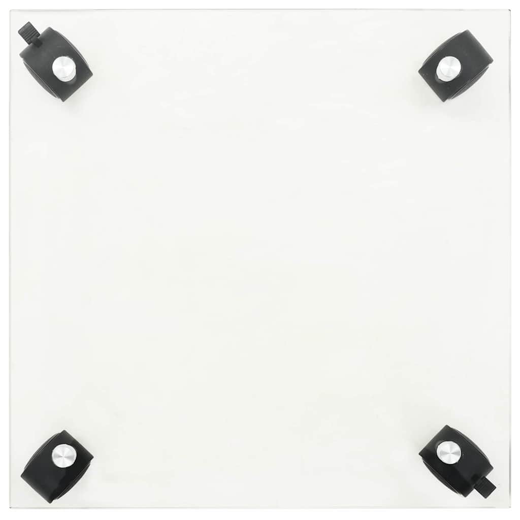 vidaXL Plant Rollers 4 pcs 35x35 cm Tempered Glass Square 4