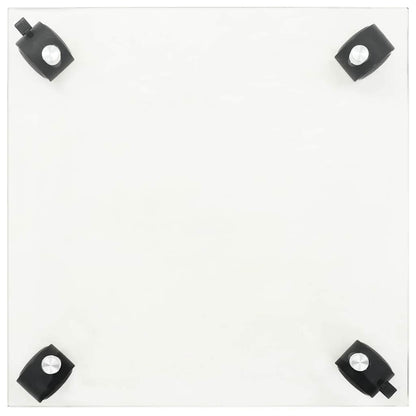 vidaXL Plant Rollers 4 pcs 35x35 cm Tempered Glass Square 4