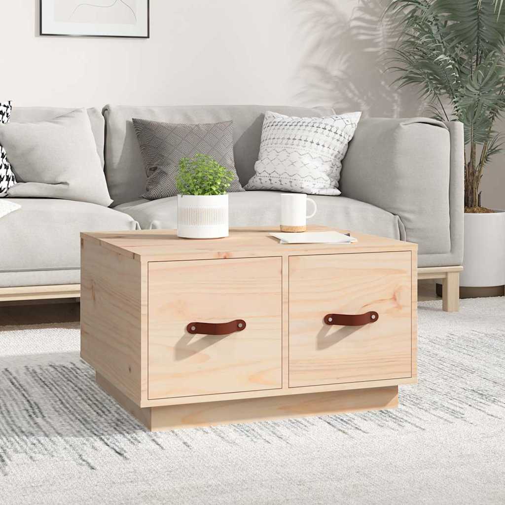 vidaXL Coffee Table 60x53x35 cm Solid Wood Pine 1