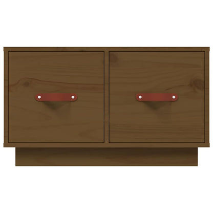 vidaXL Coffee Table Honey Brown 60x53x35 cm Solid Wood Pine 6