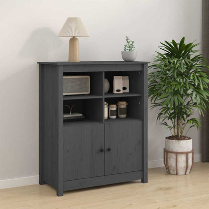 vidaXL Sideboard 83x41.5x100 cm Solid Wood Pine