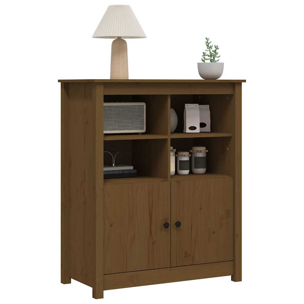 vidaXL Sideboard Honey Brown 83x41.5x100 cm Solid Wood Pine 4