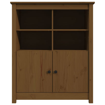 vidaXL Sideboard Honey Brown 83x41.5x100 cm Solid Wood Pine 6