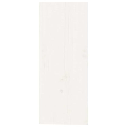 vidaXL Wine Cabinet White 62x25x62 cm Solid Wood Pine 5