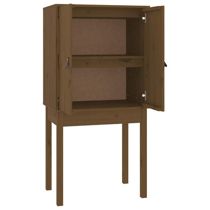 vidaXL Highboard Honey Brown 60x40x120 cm Solid Wood Pine 2