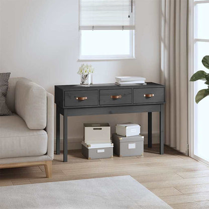 vidaXL Console Table 76.5x40x75 cm Solid Wood Pine
