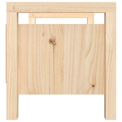 vidaXL Hall Bench 80x40x43 cm Solid Wood Pine 5