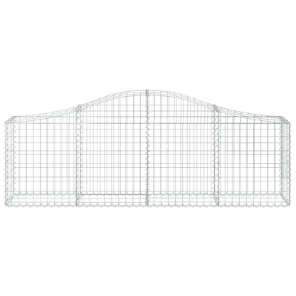 Arched Gabion Baskets Galvanised Iron