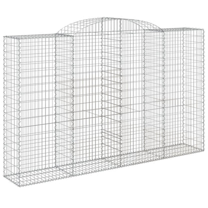 Arched Gabion Baskets Galvanised Iron