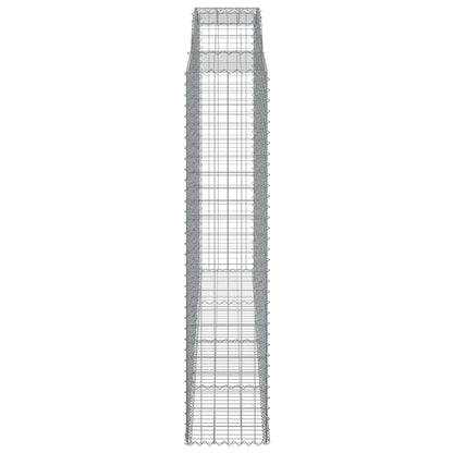 Arched Gabion Baskets Galvanised Iron