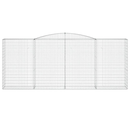 Arched Gabion Baskets Galvanised Iron