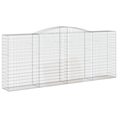Arched Gabion Baskets Galvanised Iron